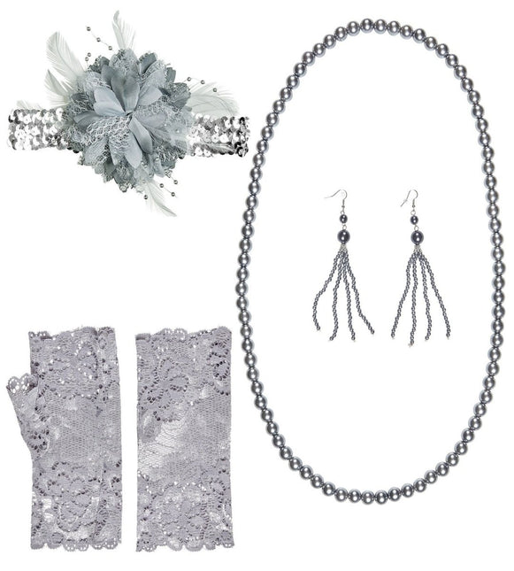 Roaring Twenties 20S Accessoireset 4 delig van Widmann koop je bij Partywinkel