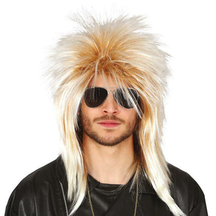 Rock Pruik Blond van Fiestas Guirca koop je bij Partywinkel