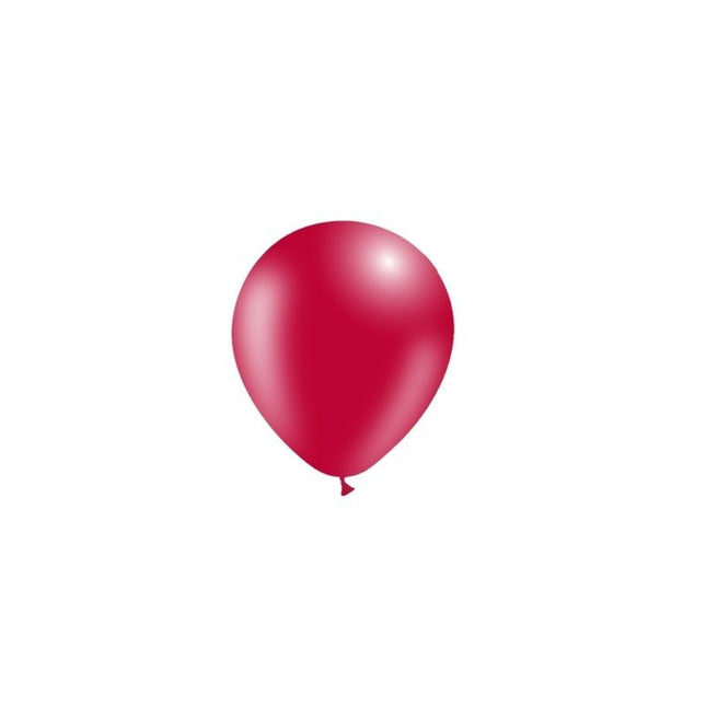 Rode Ballonnen 14cm 100st van Balloonia koop je bij Partywinkel