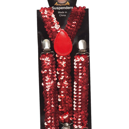 Rode Bretels Pailletten van Partychimp koop je bij Partywinkel