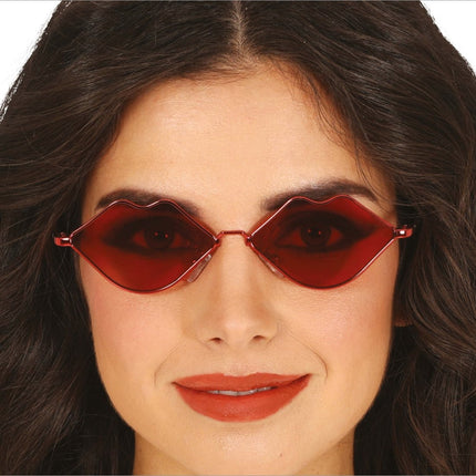 Rode Bril Lippen van Fiestas Guirca koop je bij Partywinkel