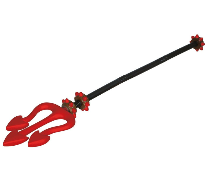 Rode Drietand 1m van Fiestas Guirca koop je bij Partywinkel