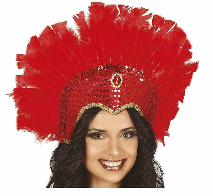 Rode Hoofdtooi van Fiestas Guirca koop je bij Partywinkel