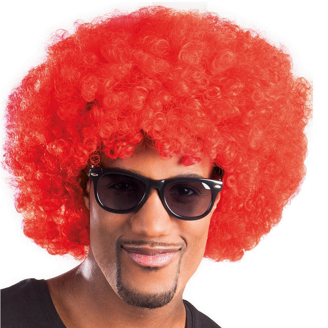 Rode Pruik Groove van Boland koop je bij Partywinkel
