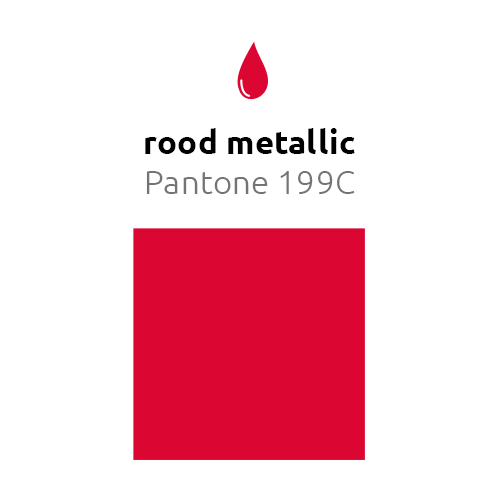 Rode Reuze Ballon Metallic 60cm van Balloonia koop je bij Partywinkel