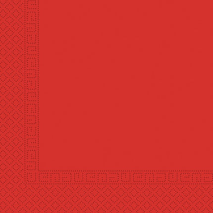 Rode Servetten 3 Laags 33cm 20st van Procos koop je bij Partywinkel