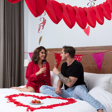 Rode Slinger Hart 4m van Boland koop je bij Partywinkel