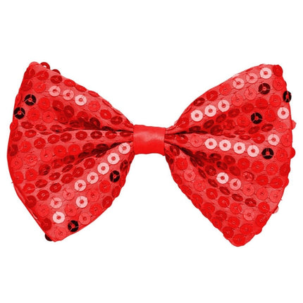 Rode Strik Pailletten van Widmann koop je bij Partywinkel