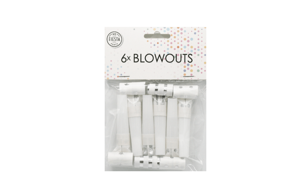 Roltongen Zilver 6st van WeFiesta koop je bij Partywinkel