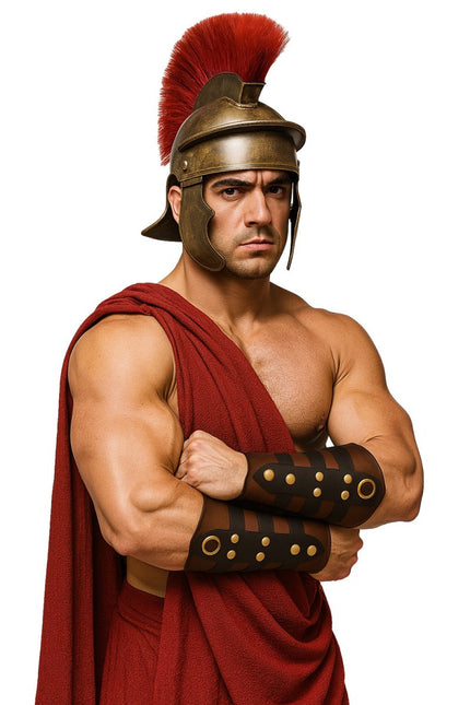 Romein Armband Bruin 2st van Fiestas Guirca koop je bij Partywinkel