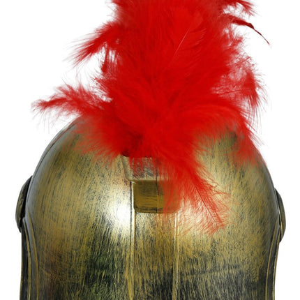 Romein Helm Rood Goud Heren van Fiestas Guirca koop je bij Partywinkel