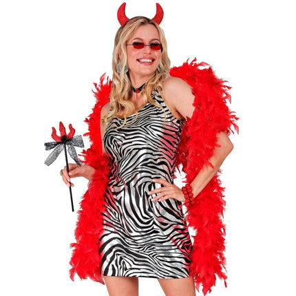 Rood Boa Veren 1,8m van Widmann koop je bij Partywinkel