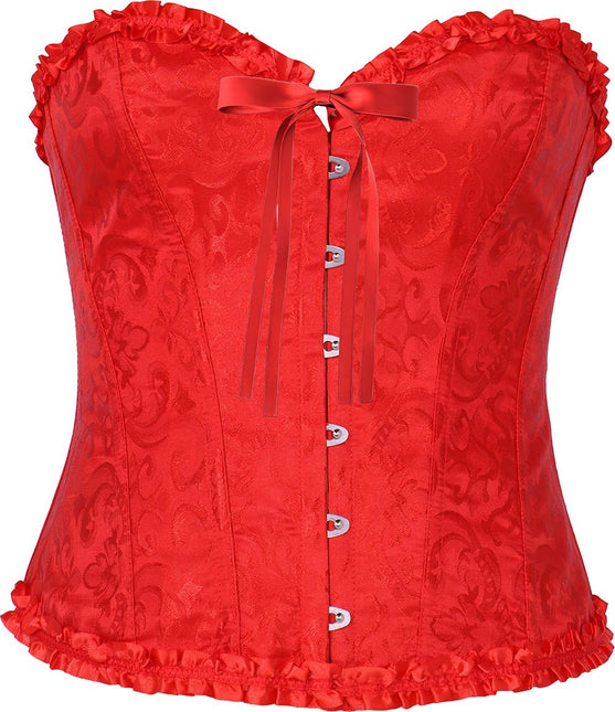 Rood Corset Dames Kant van Fiestas Guirca koop je bij Partywinkel