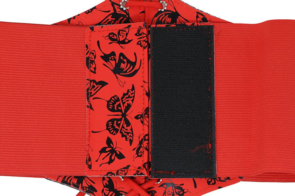 Rood Corset Dames Vlinders van Fiestas Guirca koop je bij Partywinkel