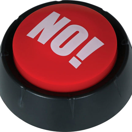 Rood Groene Button Yes! No! 9cm 2st van Fiestas Guirca koop je bij Partywinkel