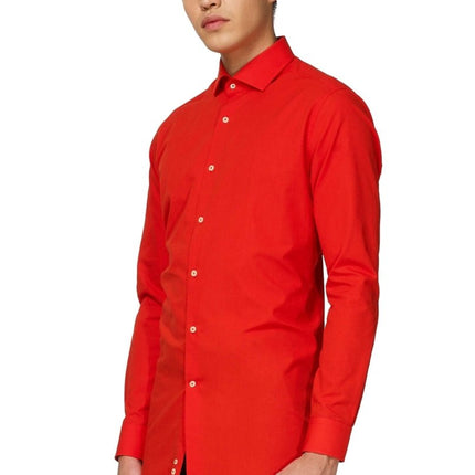 Rood Overhemd Heren OppoSuits van OppoSuits koop je bij Partywinkel
