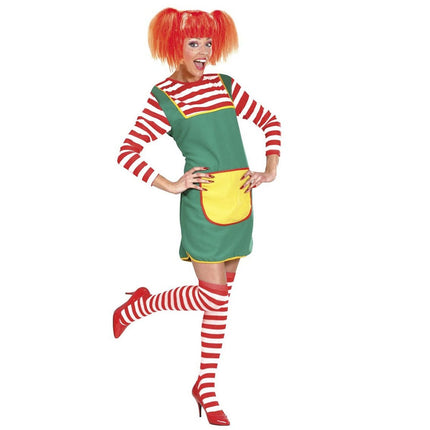 Rood Witte Kousen 64cm van Widmann koop je bij Partywinkel