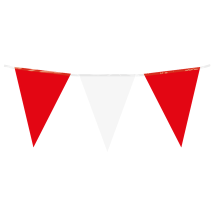 Rood Witte Slinger 10m van Paper Dreams koop je bij Partywinkel