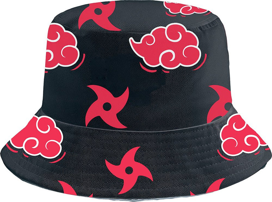 Rood Zwarte Bucket Hat van Fiestas Guirca koop je bij Partywinkel