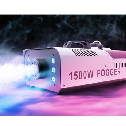 Rookmachine Met Licht En Bediening 1500W van Fiestas Guirca koop je bij Partywinkel