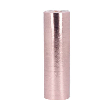 Rose Gouden Serpentine Metallic 4m van Boland koop je bij Partywinkel
