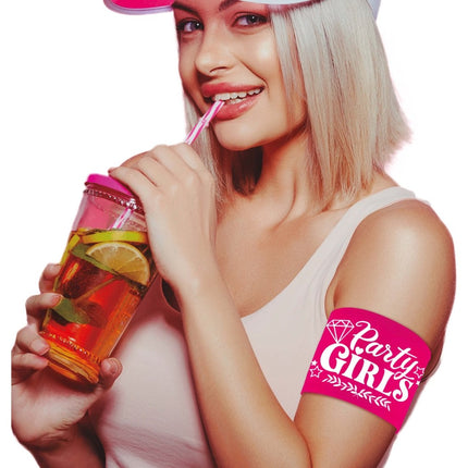 Roze Armband Party Girls van Fiestas Guirca koop je bij Partywinkel