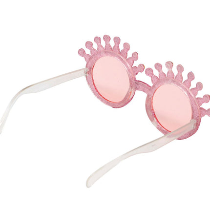 Roze Bril Glitters van Fiestas Guirca koop je bij Partywinkel
