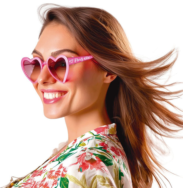 Roze Bril Party Girls van Fiestas Guirca koop je bij Partywinkel