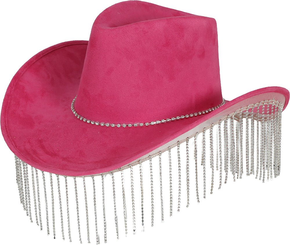 Cowboyhoed zwart met strass Band inline dancing Cowboyhoed zwart met strass Band inline dancing