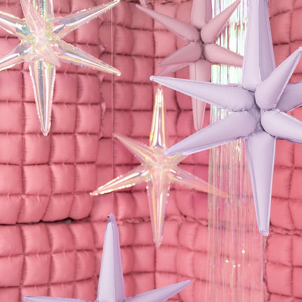 Roze Deurgordijn Ballonnen 1,43m van Partydeco koop je bij Partywinkel