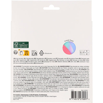 Roze Deurgordijn Zilver 1,7m van Folat koop je bij Partywinkel