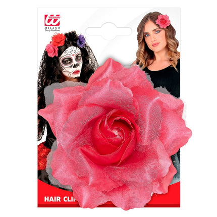 Roze Haarbloem van Widmann koop je bij Partywinkel