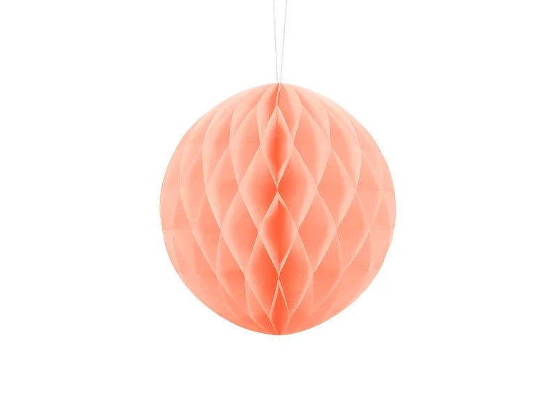 Roze Honeycomb 20cm van Partydeco koop je bij Partywinkel