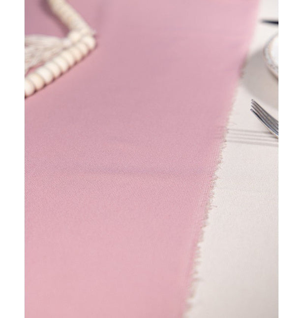 Roze Tafelloper Effen 5m van CHAKS koop je bij Partywinkel