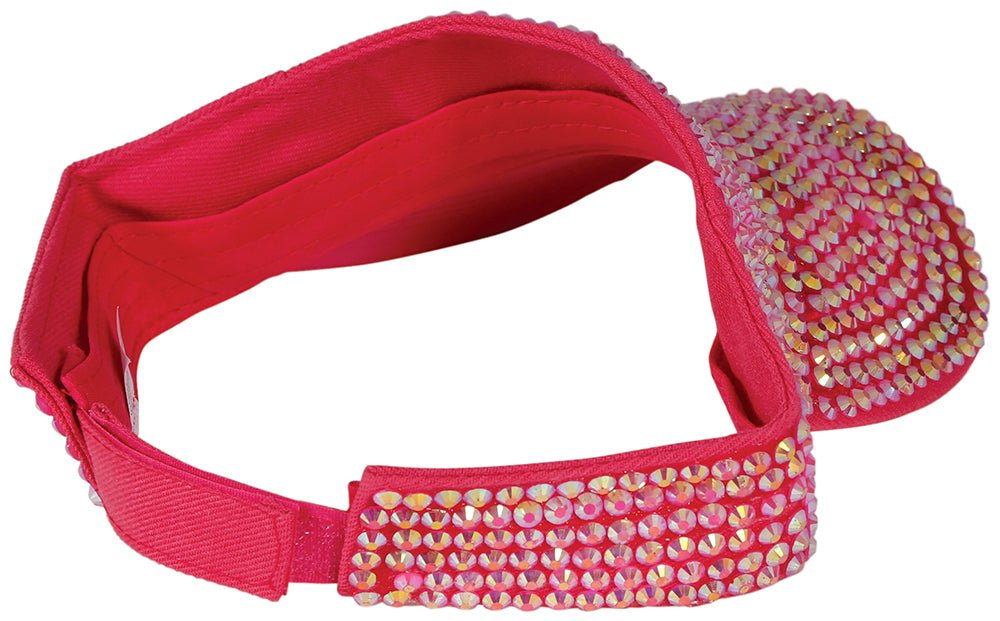 Roze Zonneklep Steentjes van Fiestas Guirca koop je bij Partywinkel