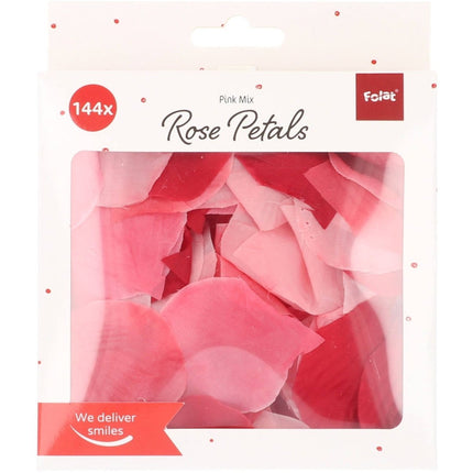 Roze Rozenblaadjes 144st van Folat koop je bij Partywinkel