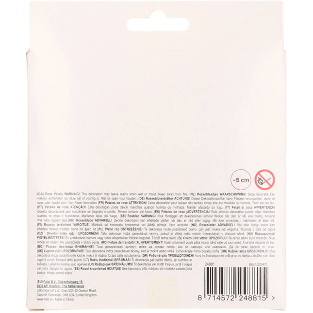 Roze Rozenblaadjes 144st van Folat koop je bij Partywinkel