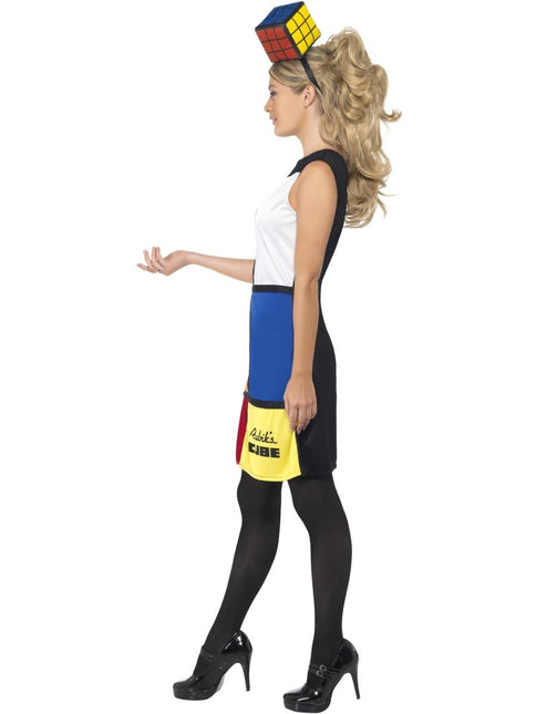 Rubik's Cube Kostuum Dames van Smiffys koop je bij Partywinkel