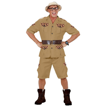 Safari Kostuum Heren Panter van Widmann koop je bij Partywinkel
