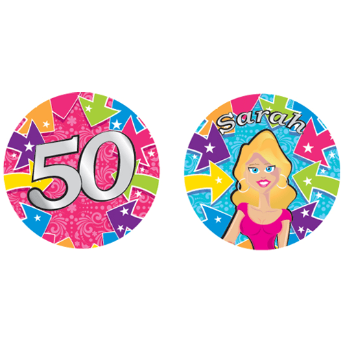 Sarah Onderzetters 10cm 10st van Haza Witbaard koop je bij Partywinkel