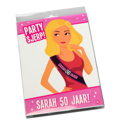 Sarah Sjerp 50 jaar van Paper Dreams koop je bij Partywinkel