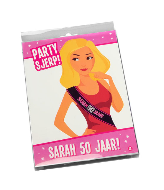 Sarah Sjerp 50 jaar van Paper Dreams koop je bij Partywinkel