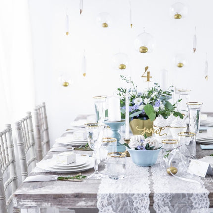 Satijn Lint Wit 25mm 25m van Partydeco koop je bij Partywinkel