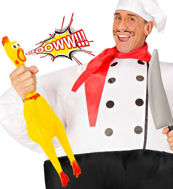 Schreeuwende Kip 38 CM van Widmann koop je bij Partywinkel