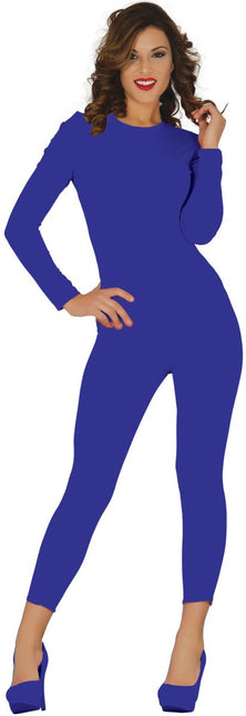 Second Skin Pak Kostuum Blauw Dames van Fiestas Guirca koop je bij Partywinkel