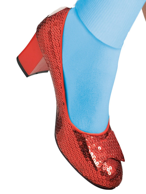 Sequin Dorothy Shoes Rood Pailletten