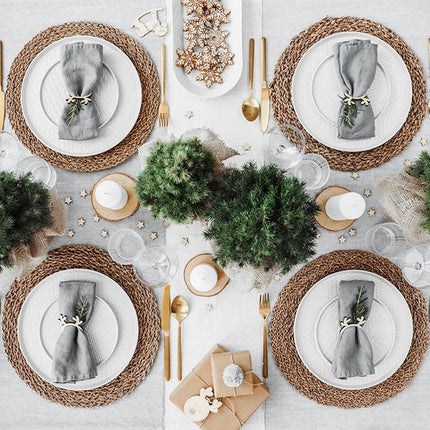 Servet Ringen 4cm 6st van Partydeco koop je bij Partywinkel