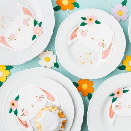 Servetten Konijn 14,5cm 20st van Partydeco koop je bij Partywinkel