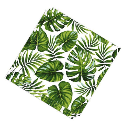 Servetten Palmbladeren 33cm 12st van Fiestas Guirca koop je bij Partywinkel
