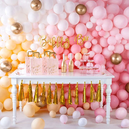 Servetten Stippen Roze 33cm 20st van Partydeco koop je bij Partywinkel